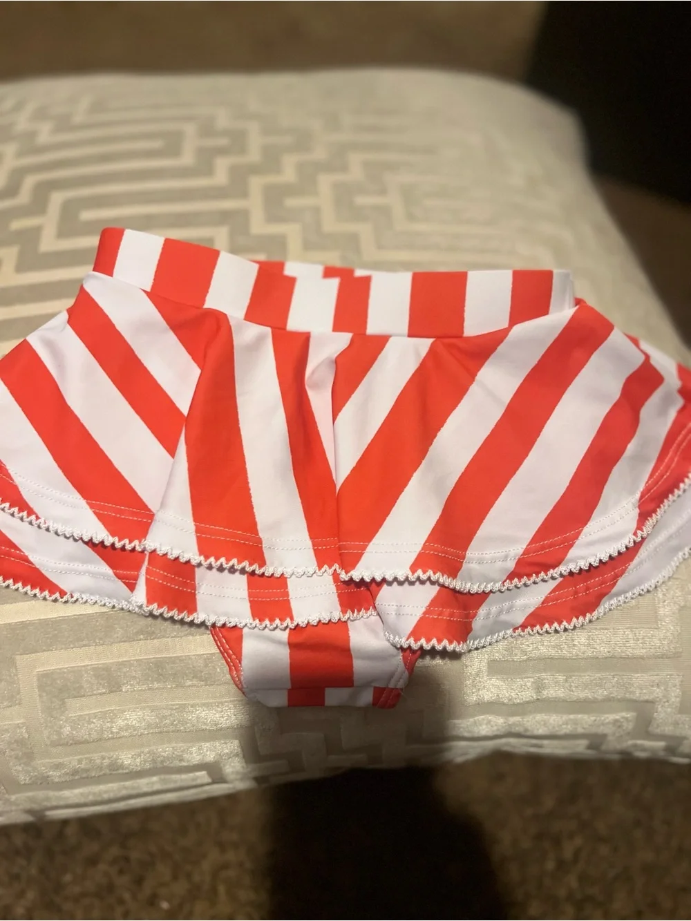 Girls' Blue Star Long-Sleeve swim suit, made for Molly